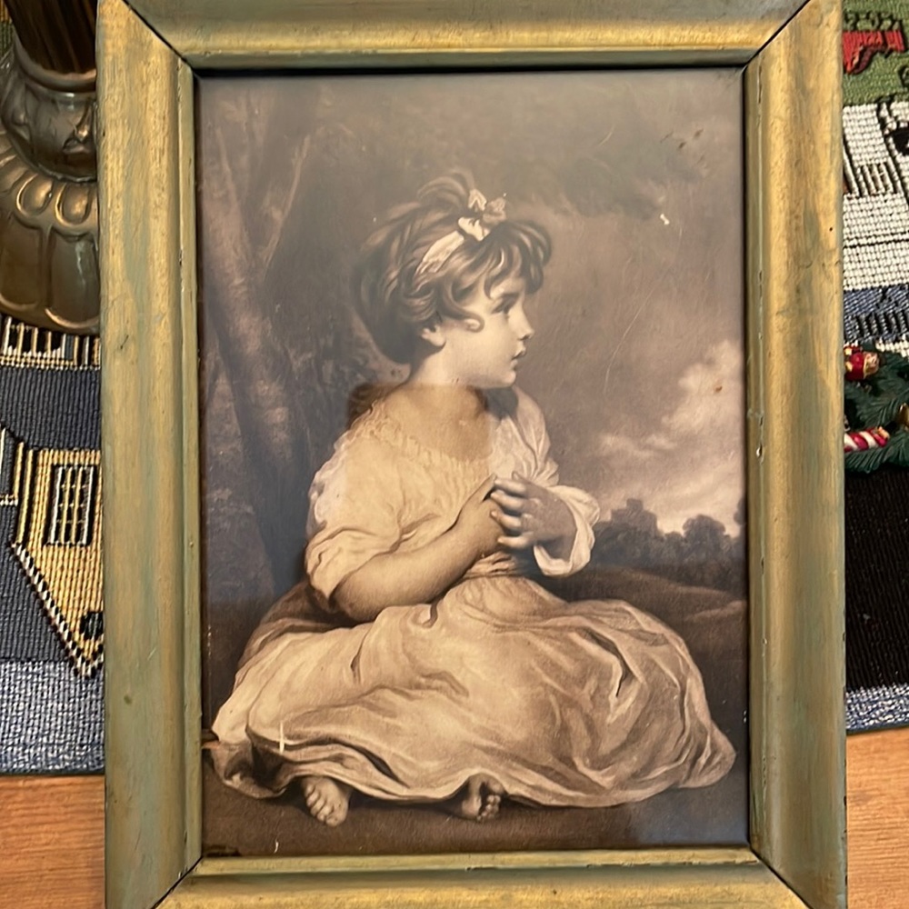 VINTAGE CHILDS PORTRAIT